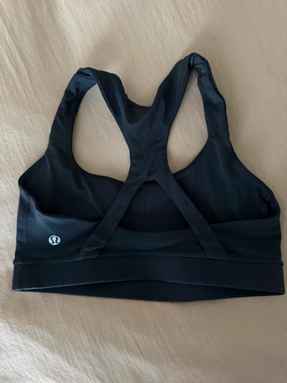 lululemon Black Crossback Sports Bra